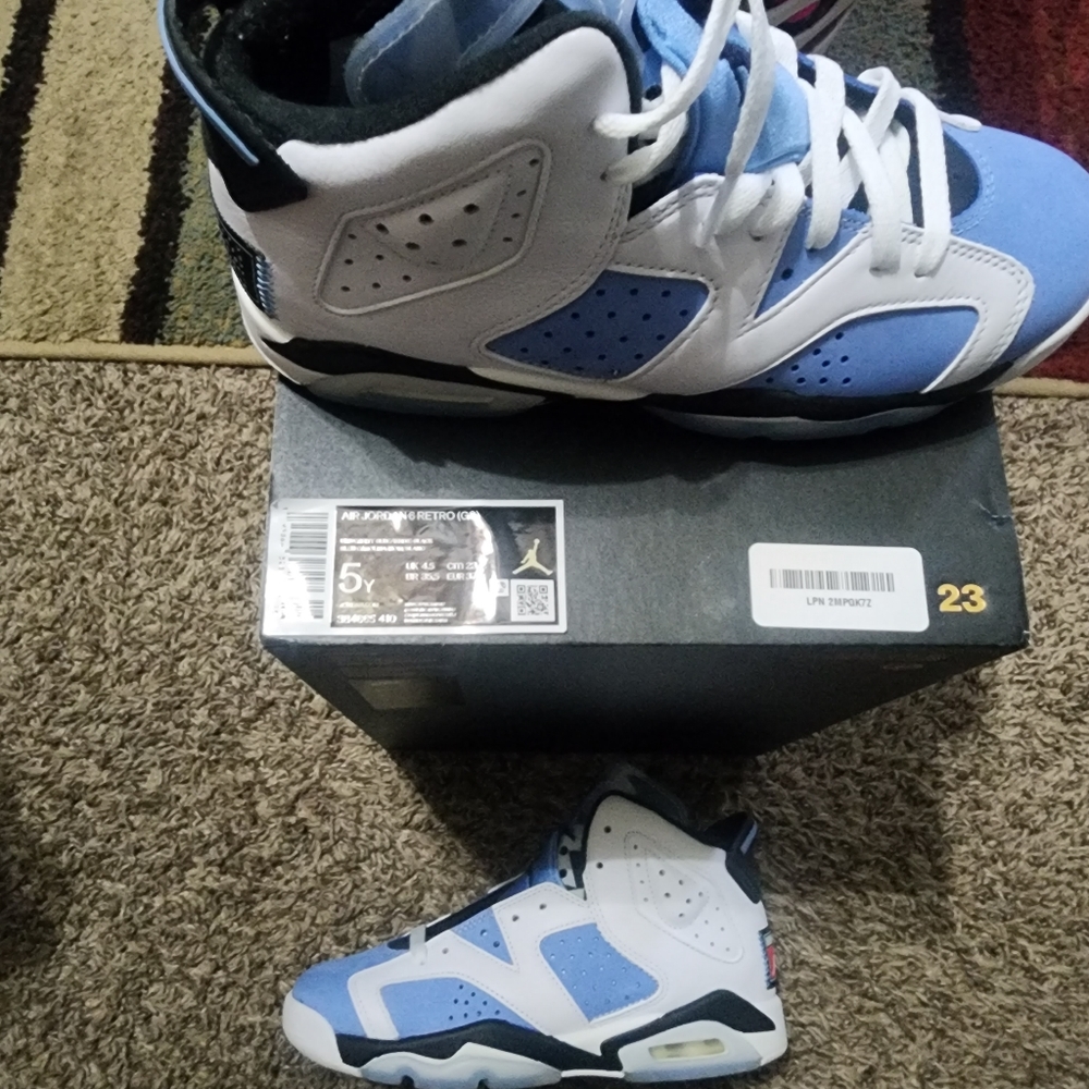 Jordan 6 unc home